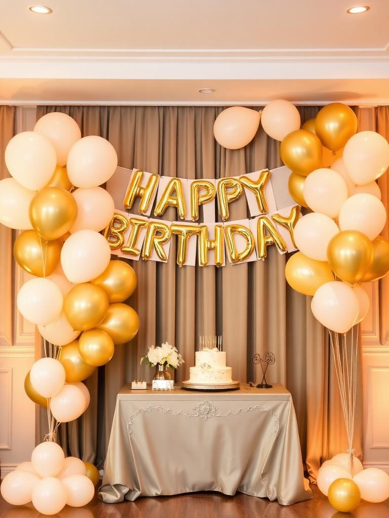 Birthday decoration by Brothers Event